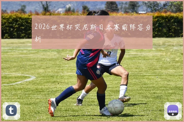 2026世界杯突尼斯日本赛前阵容分析